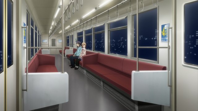 Inside the Chiba Monorail 1000 Series Car